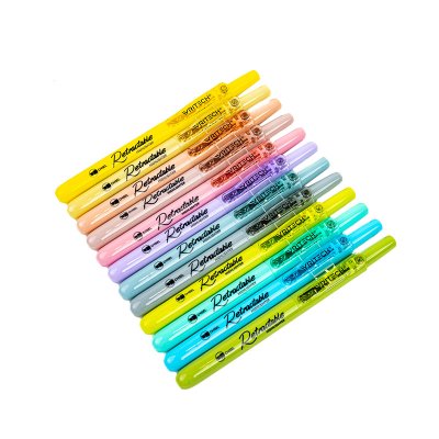Retractable Highlighter W-805B