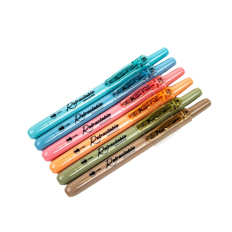Retractable Highlighter W-805V-335