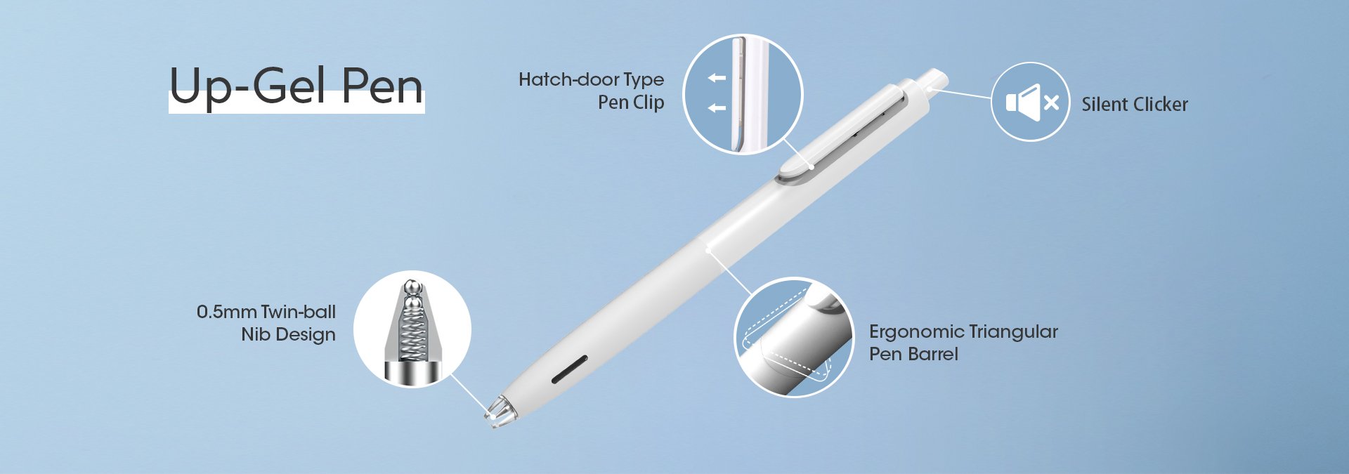 Writech_gel pen_pen_stationery_highlighters