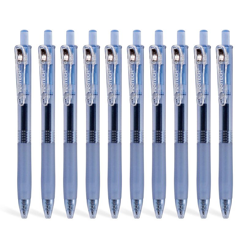 Blue Ink Gel Pen W-099BL-554